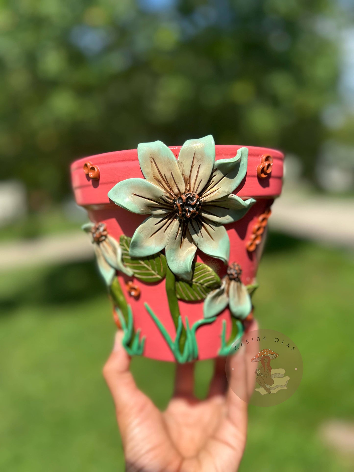 Flower Plant Pots - Made to Order