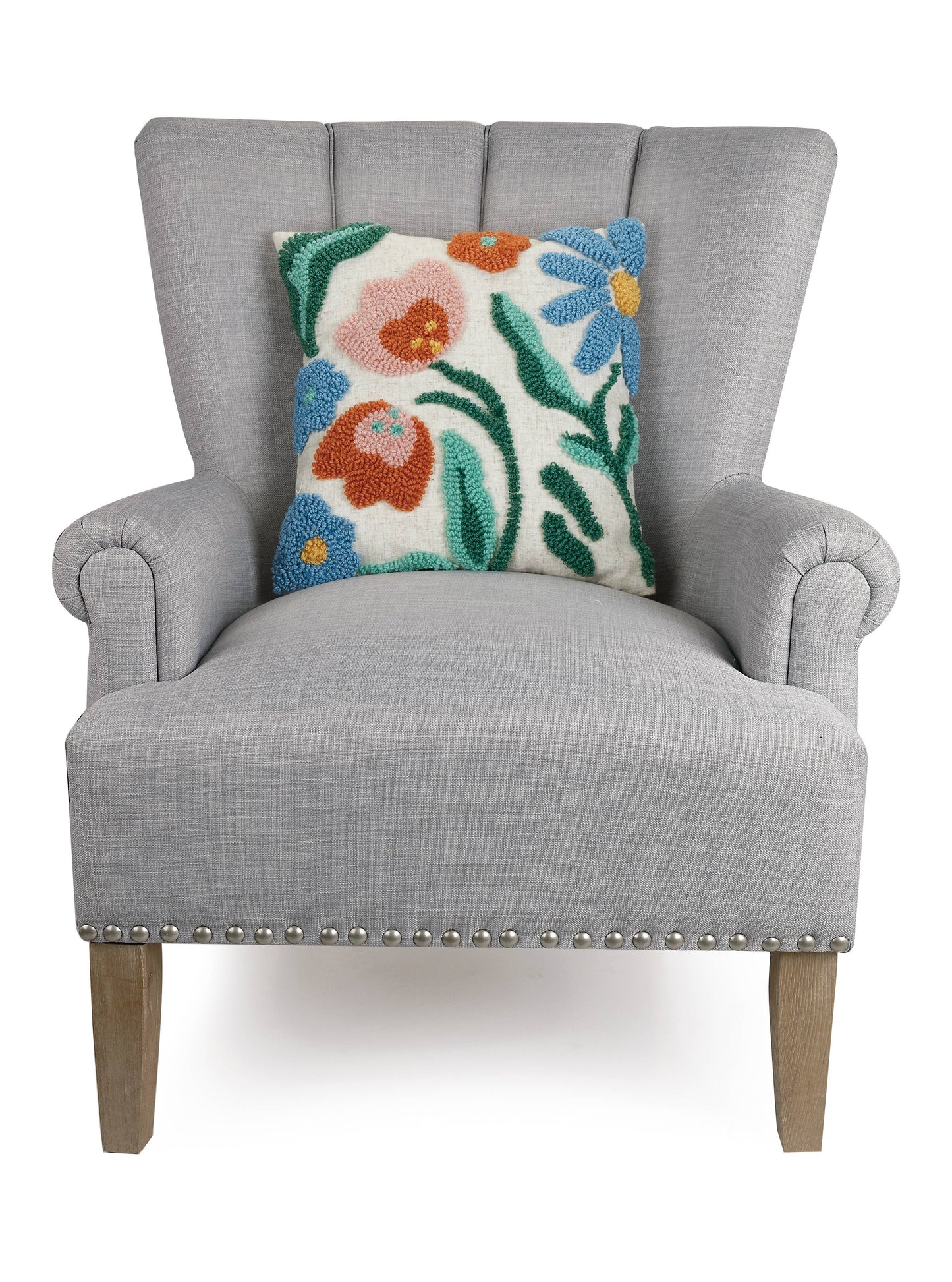 Rainbow Florals Hook Pillow