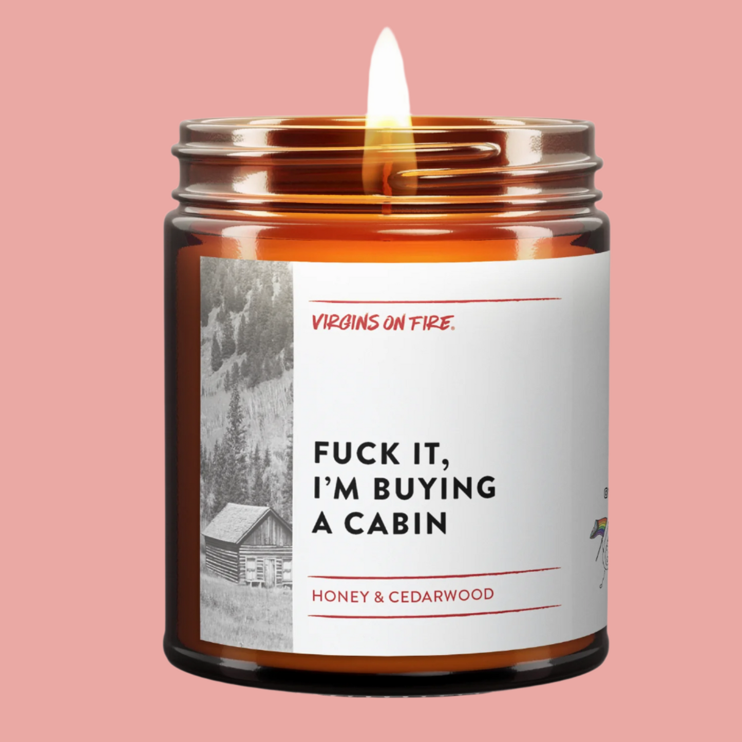 Fuck It I'm Buying a Cabin Soy Candle