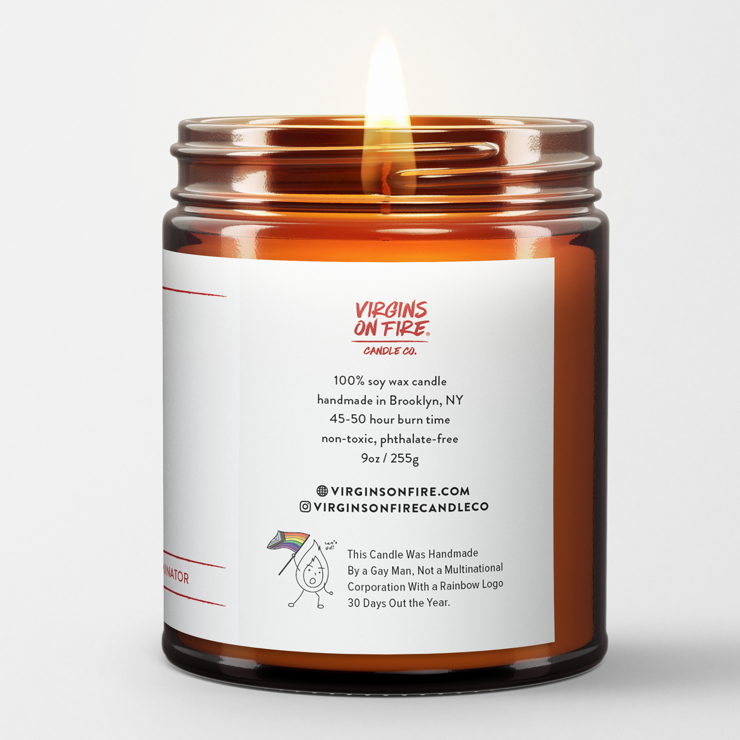 This Candle Was Handmade by a Gay Man Soy Candle
