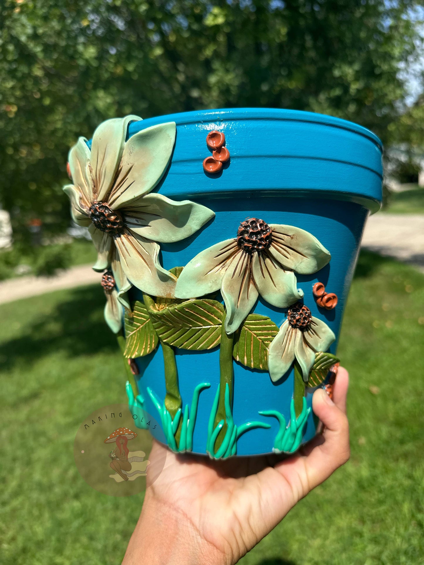 Flower Plant Pots - Made to Order