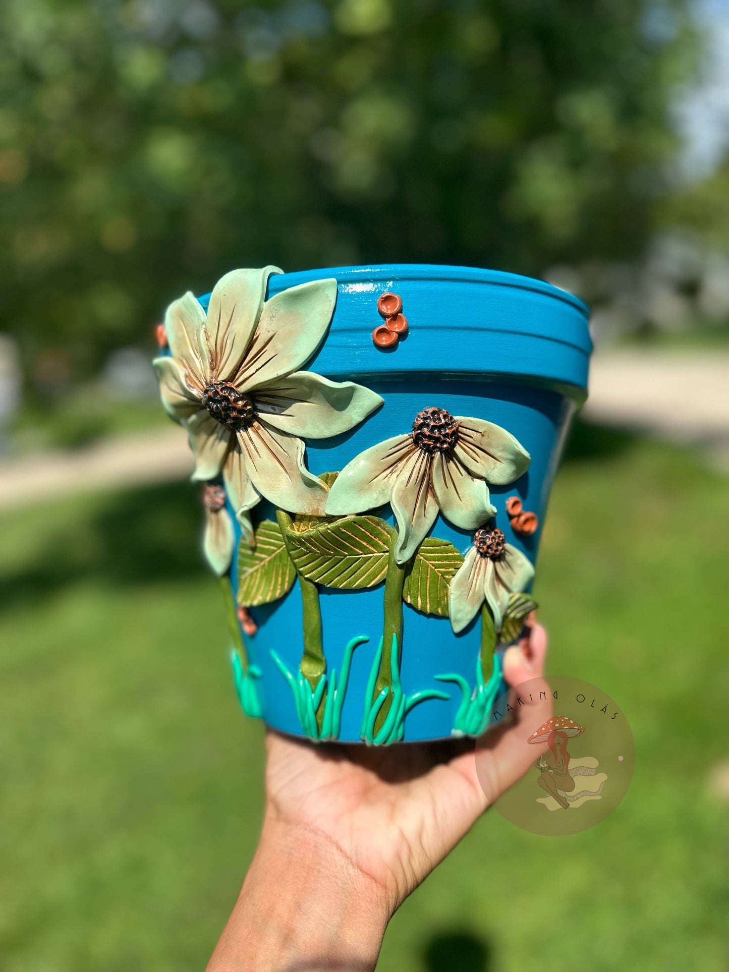 Flower Plant Pots - Made to Order