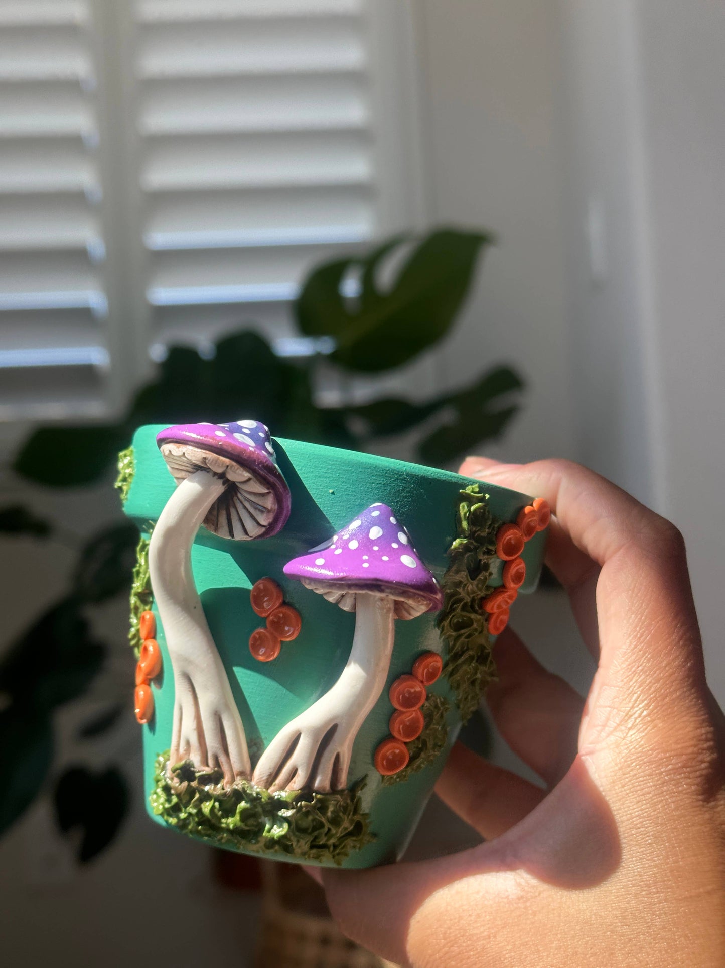 Mushroom Plant Pots