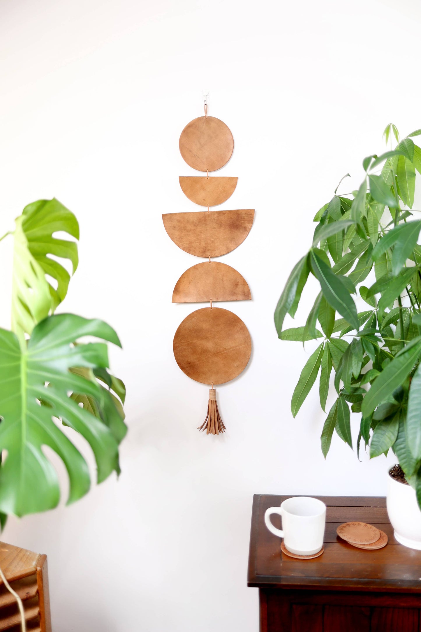 Luna Moon Phase Wall Hanging lg.
