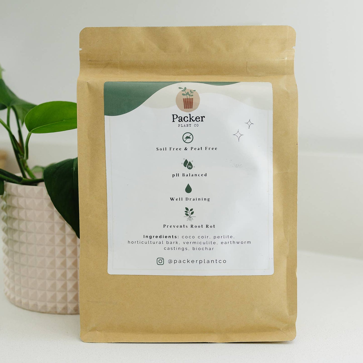 Premium Houseplant Potting Media | Soil - 3.5 Qt