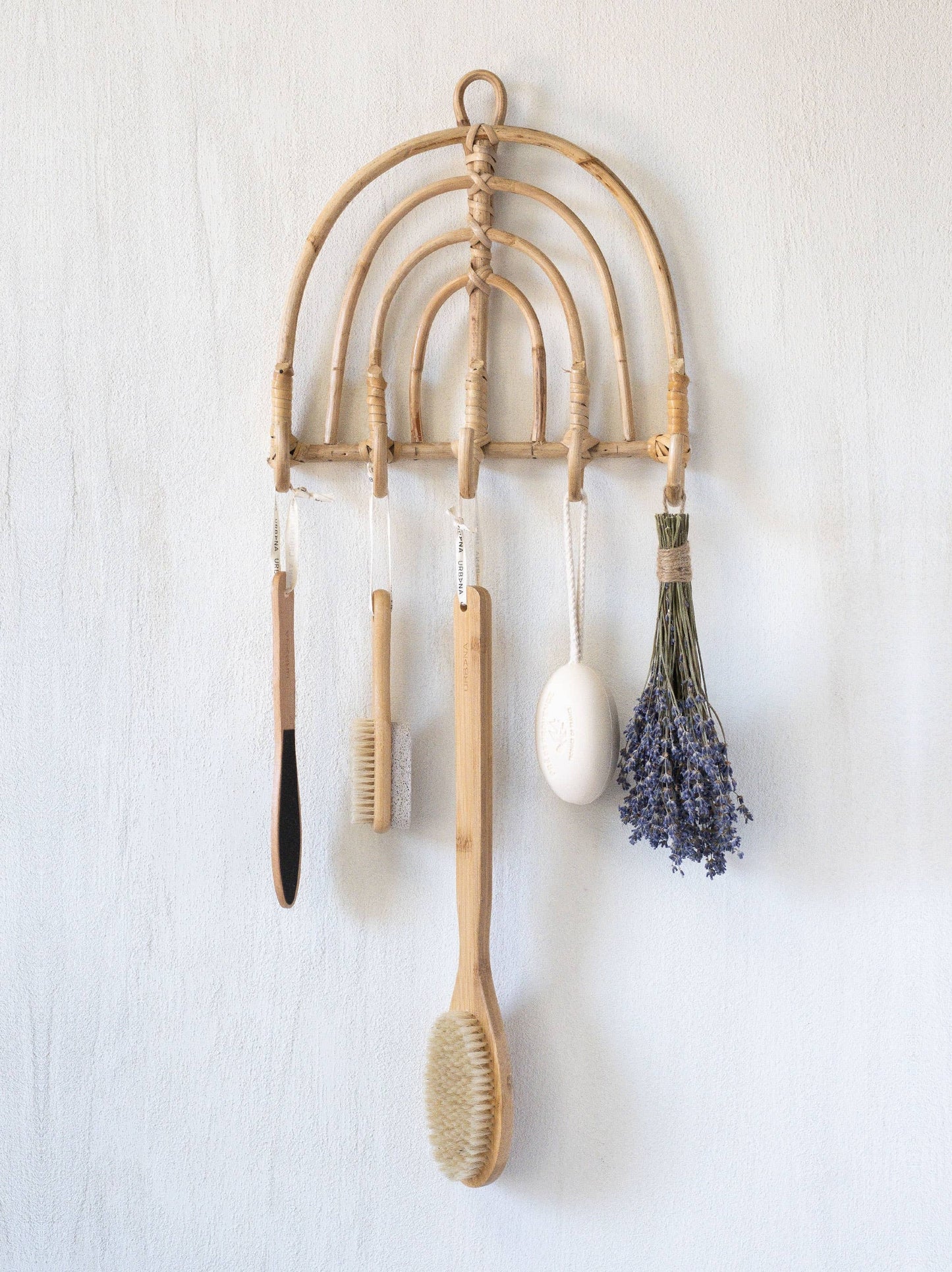 Arched Rattan Wall Hanging