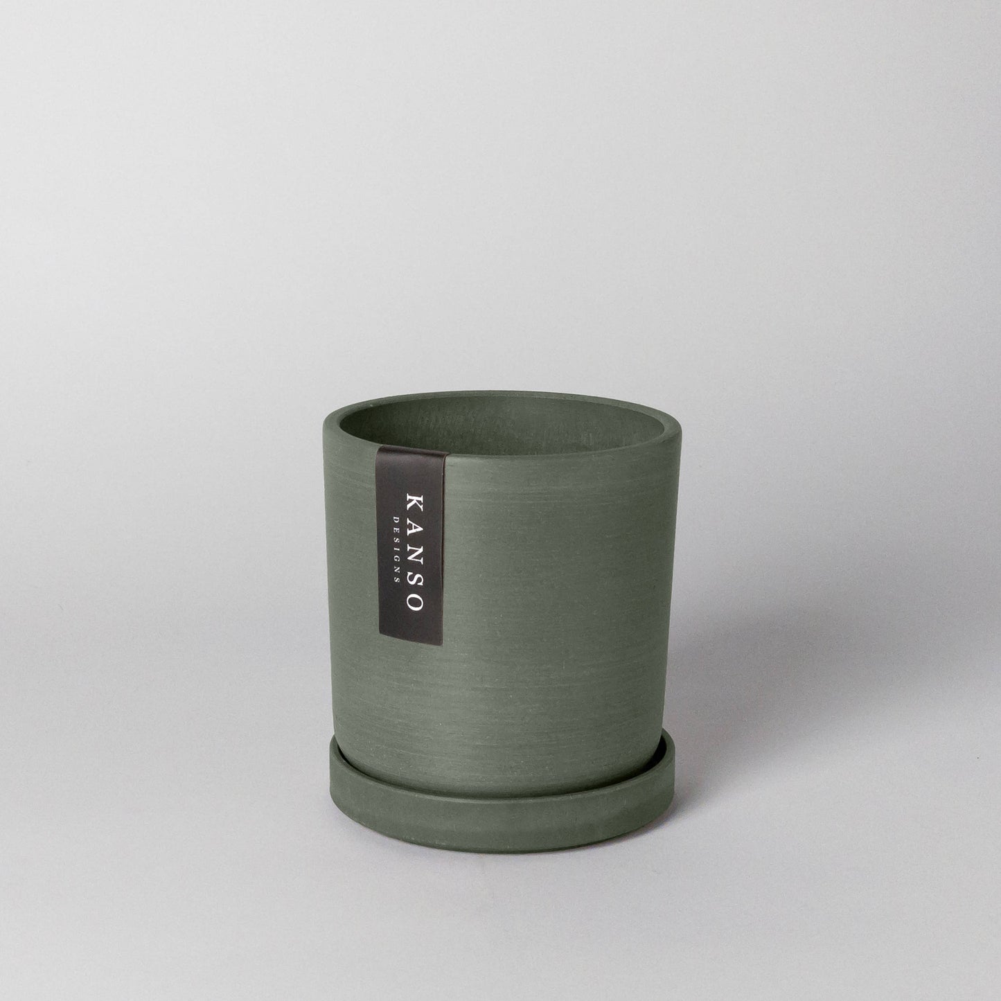Signature Earth Tone Planters & Saucer