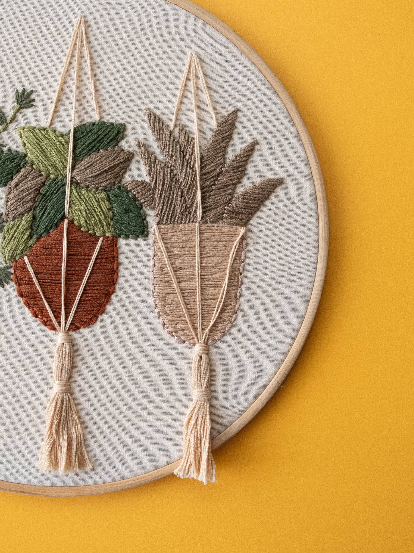 Boho Embroidery Hoop