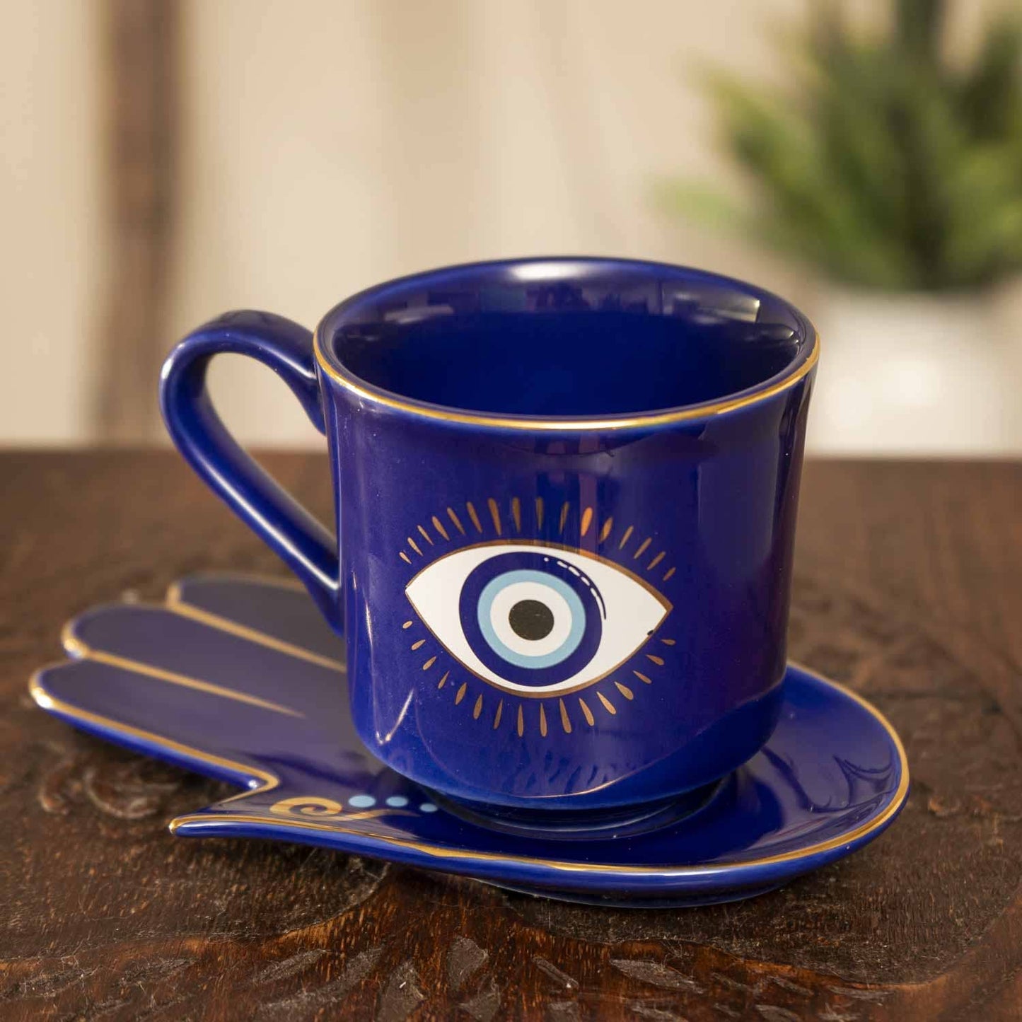 All Seeing Eye Cup and Saucer Set
