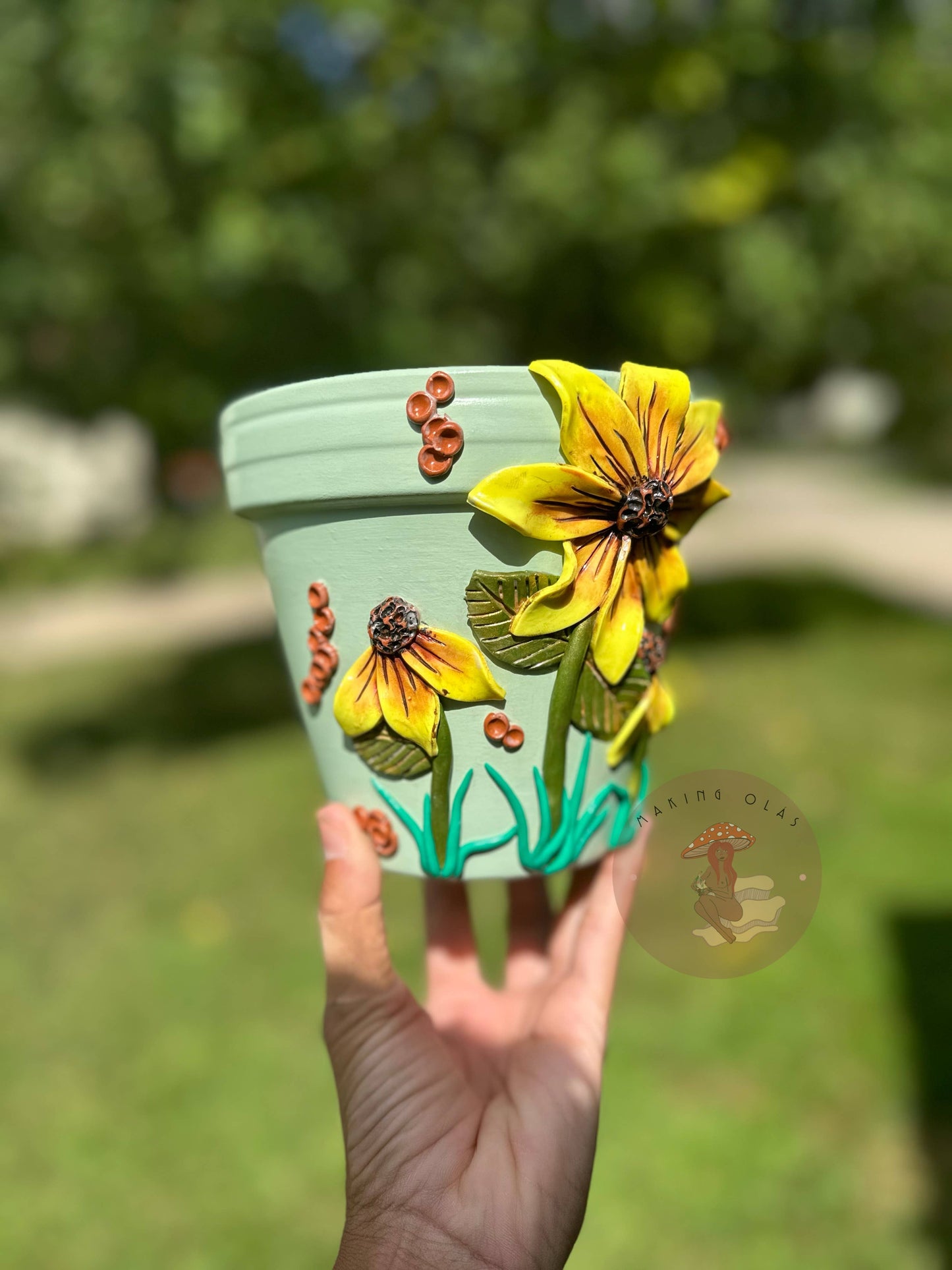 Flower Plant Pots - Made to Order