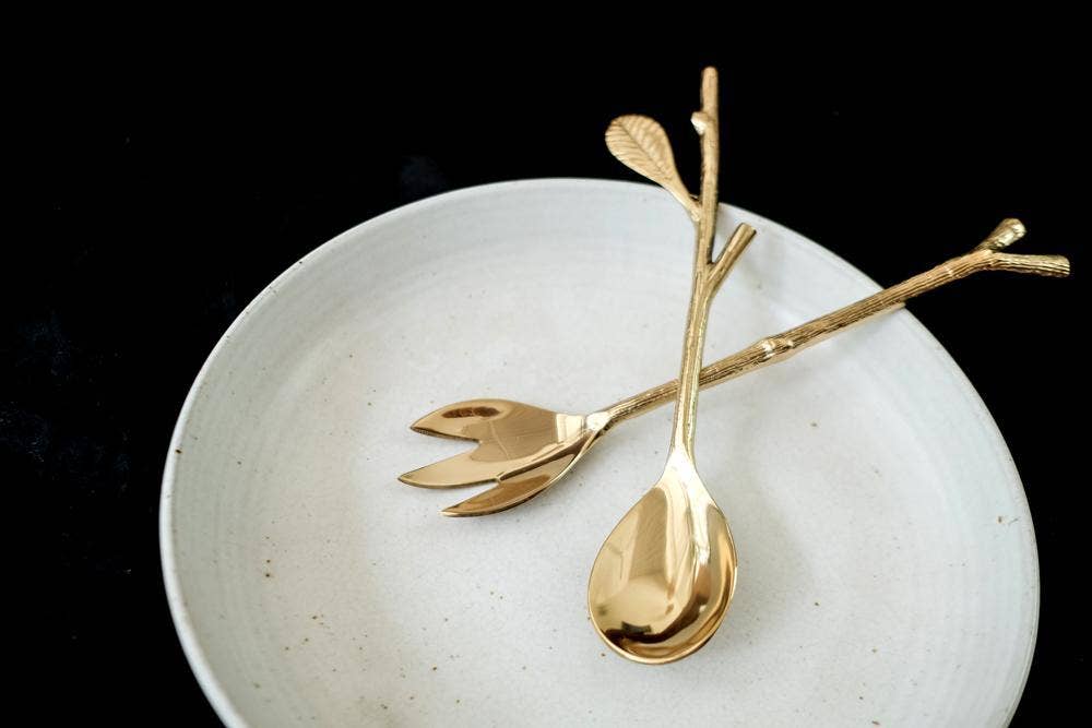 Cutlery Serving Spoon & Fork