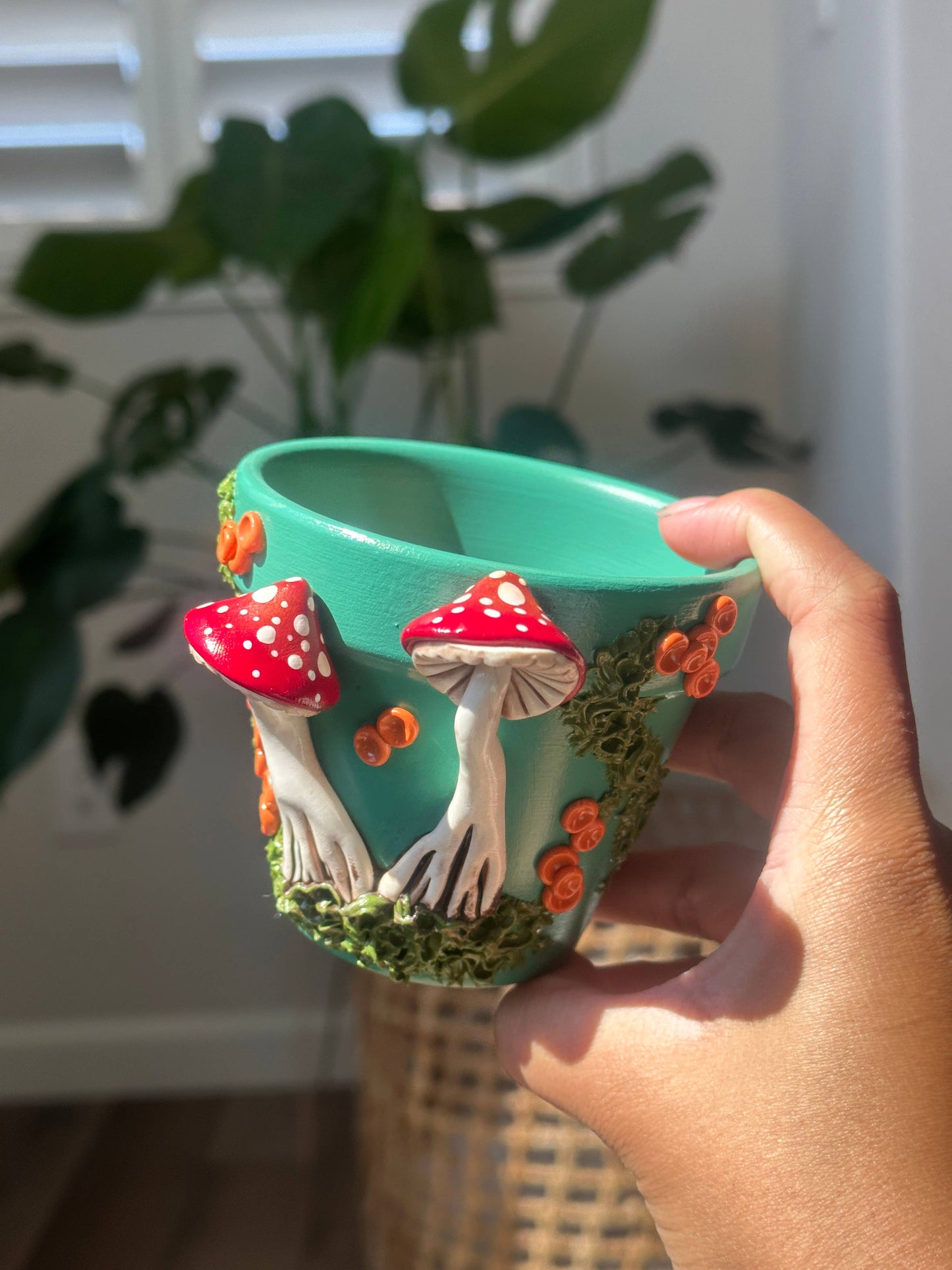 Mushroom Plant Pots