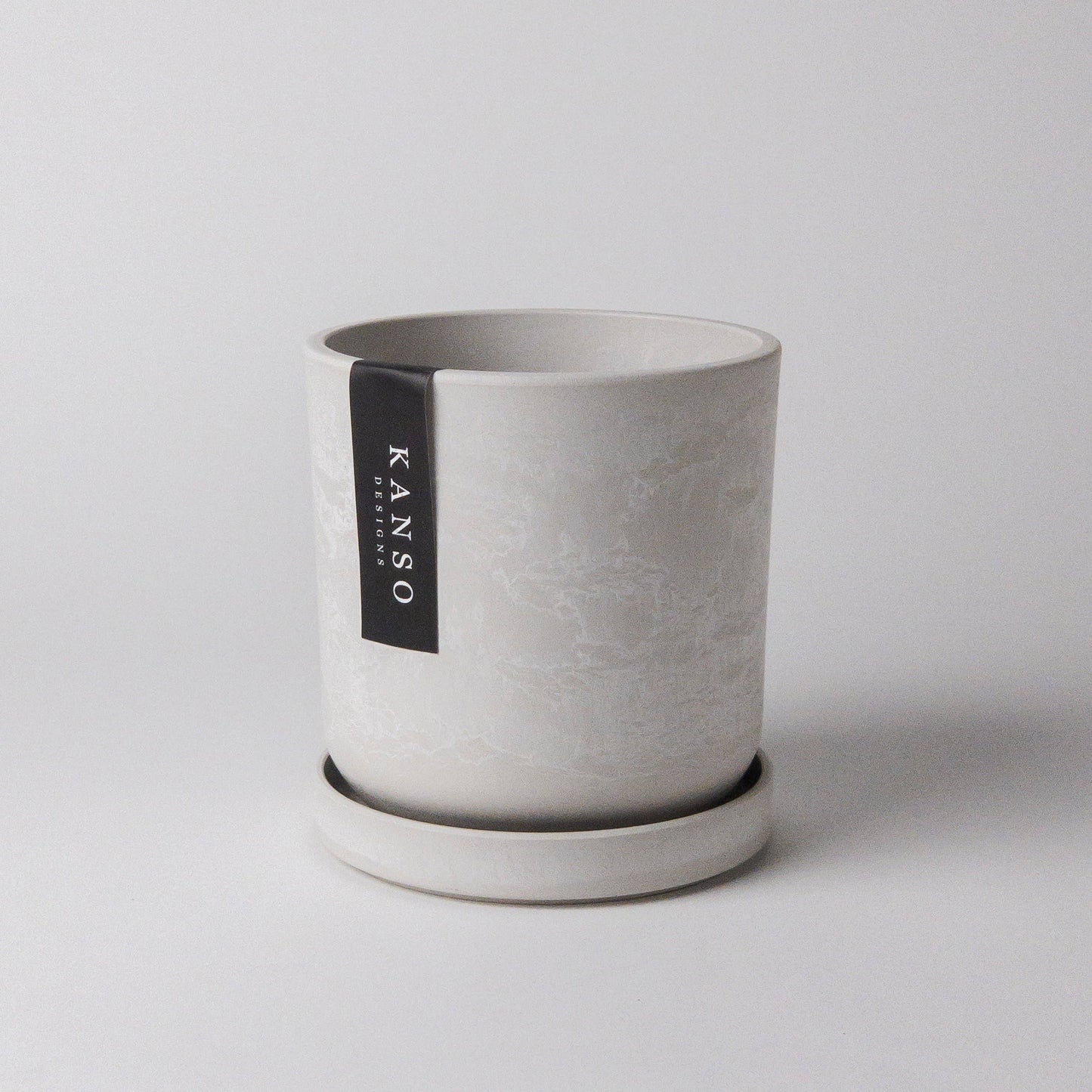 Signature Earth Tone Planters & Saucer