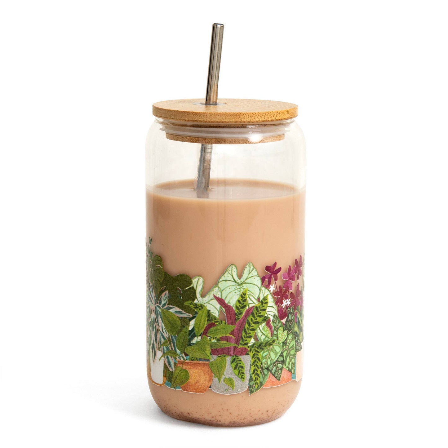 Houseplants Glass Can