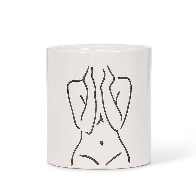 Line Drawing Planter