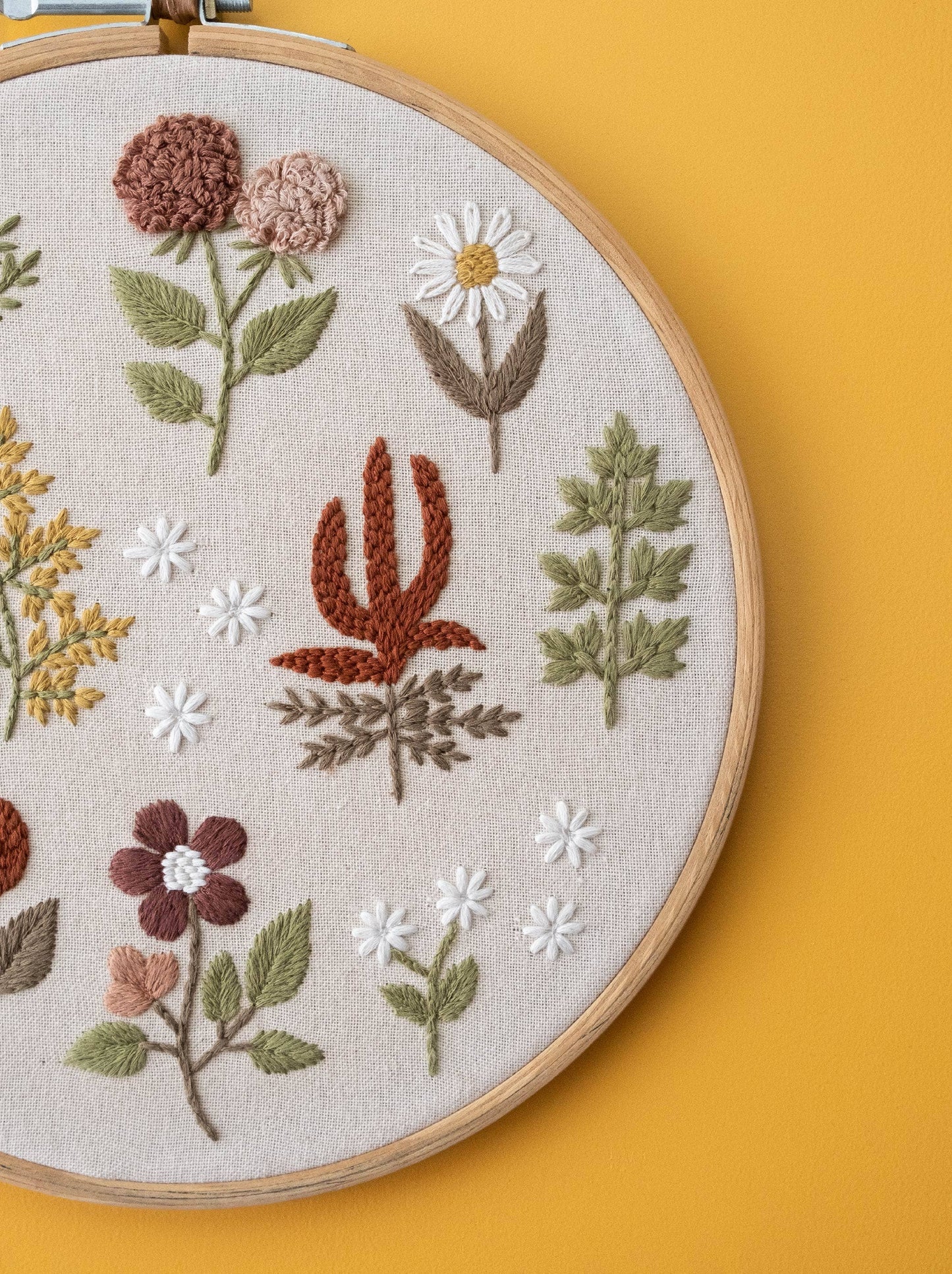 Boho Embroidery Hoop