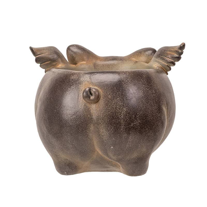 When Pigs Fly Pig Planter