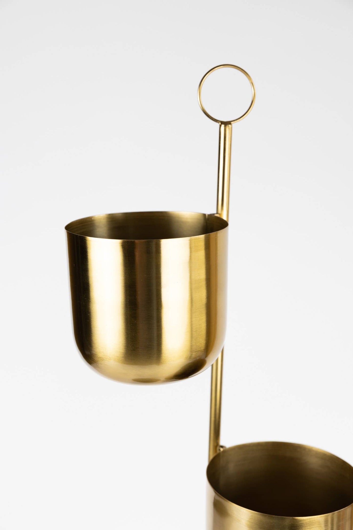 Tiered Brass Plant Stand