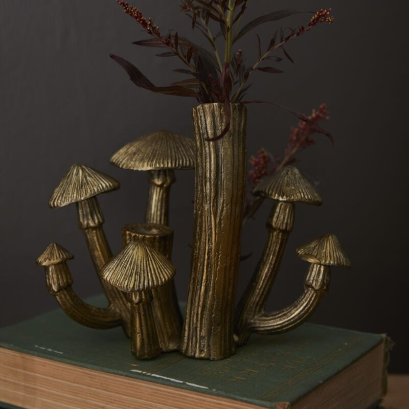 Clustered Mushroom Budvase