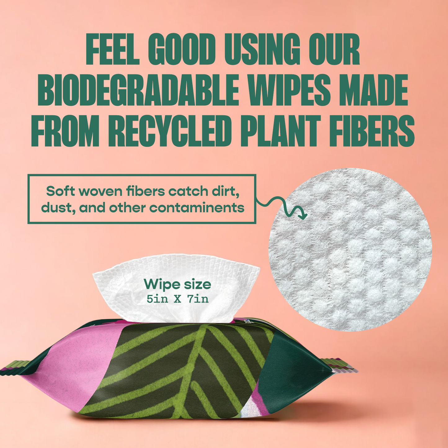 Houseplant Cleaning Wipes