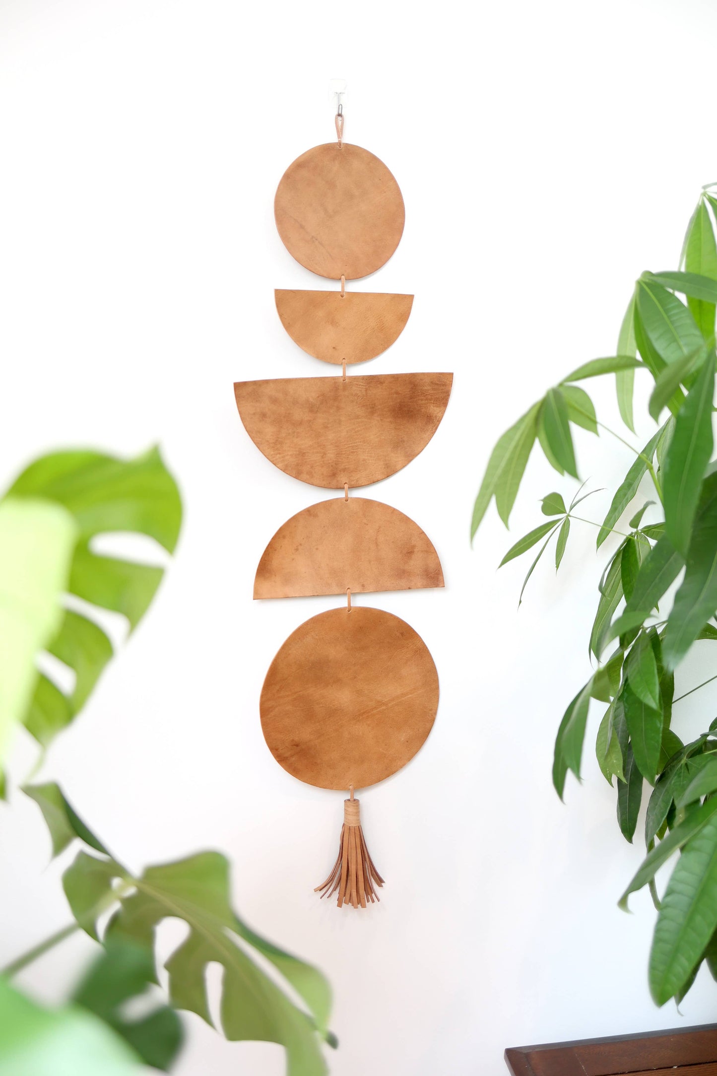 Luna Moon Phase Wall Hanging lg.
