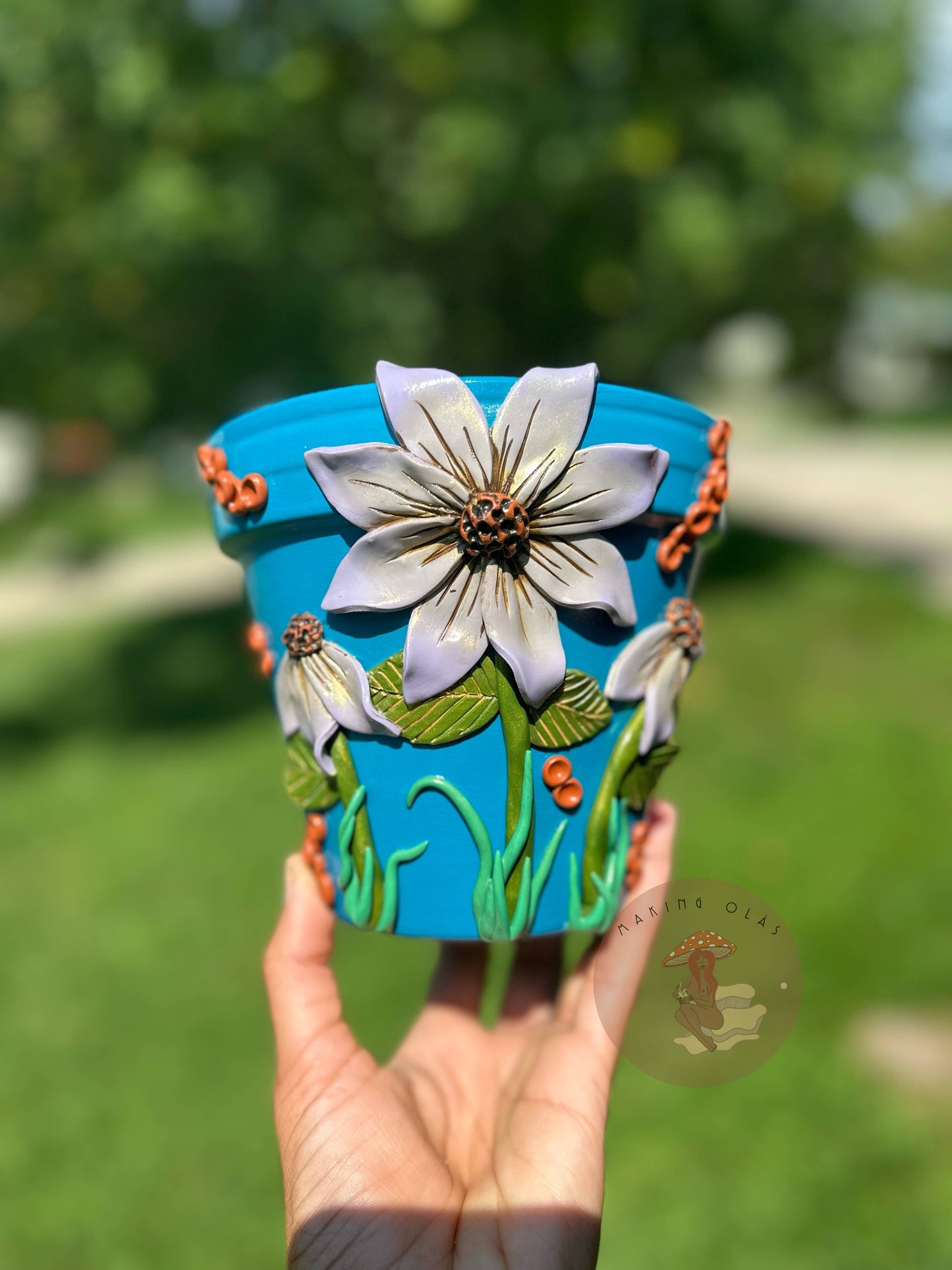 Flower Plant Pots - Made to Order