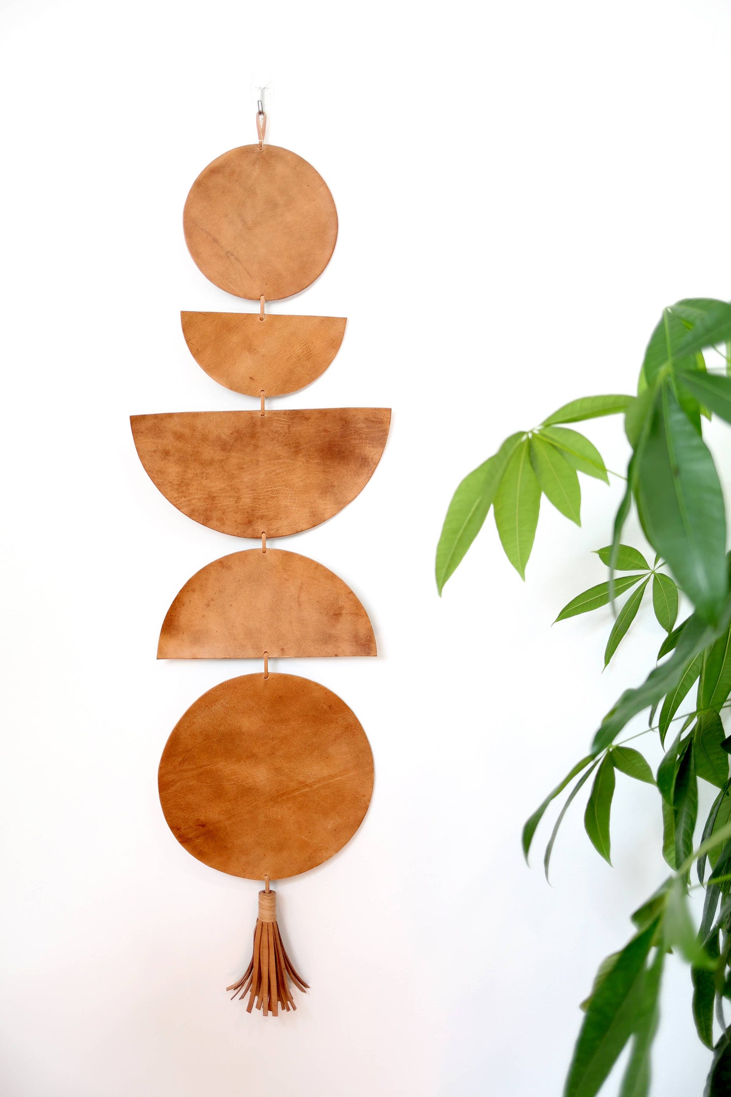 Luna Moon Phase Wall Hanging lg.