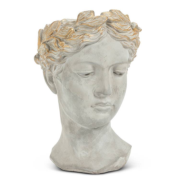 Woman Head Planter lg