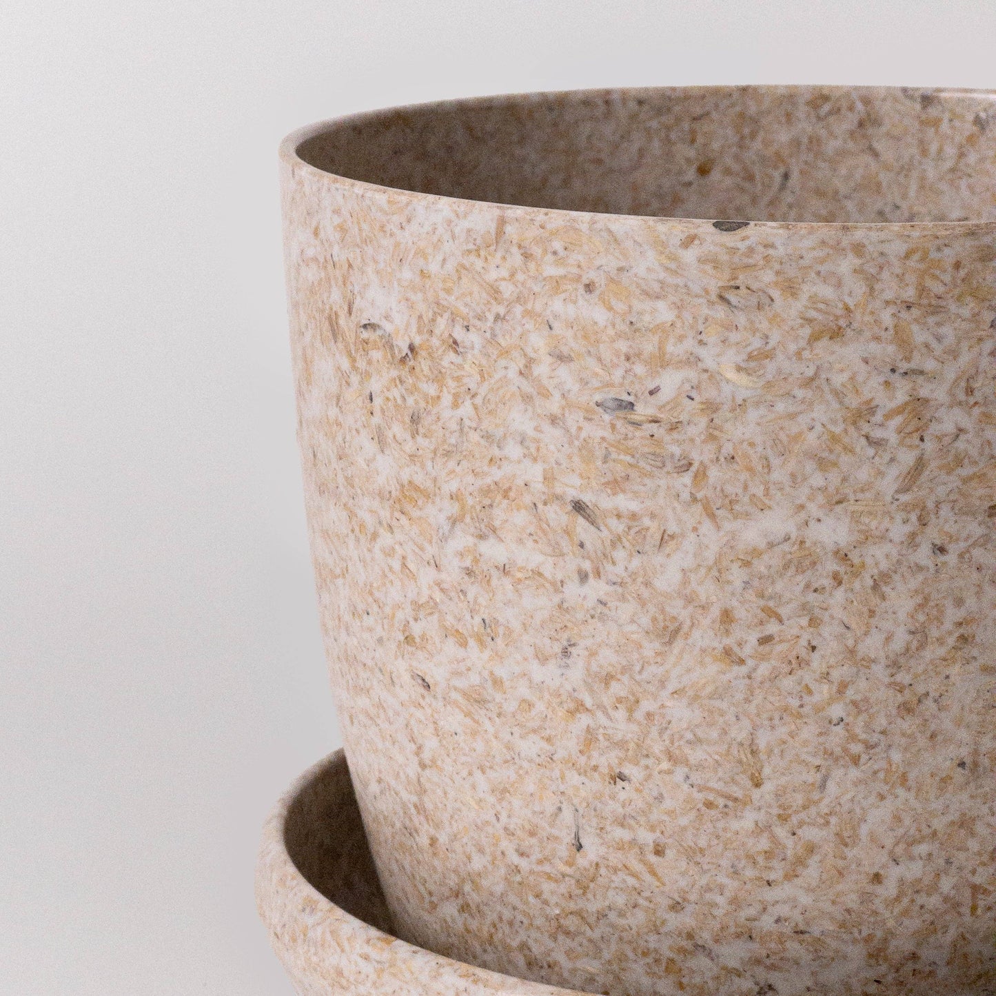 Rice Husk Planter Pot