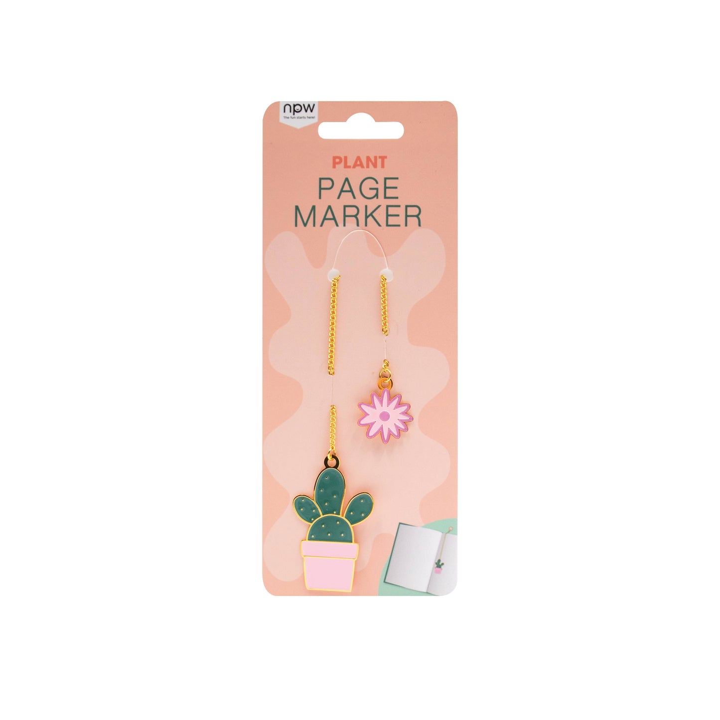 Cactus Plant Bookmark