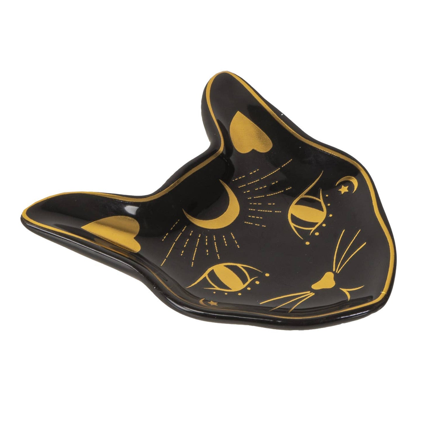 Black Cat Mystic Trinket Dish