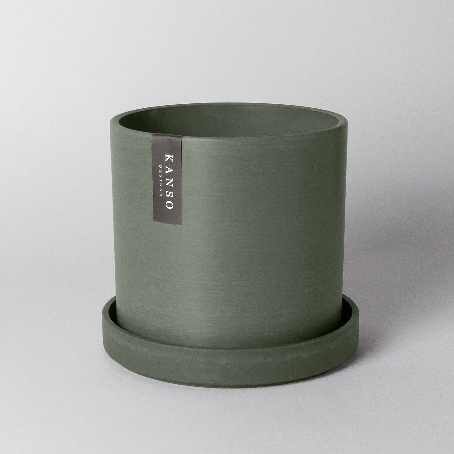 Signature Earth Tone Planters & Saucer