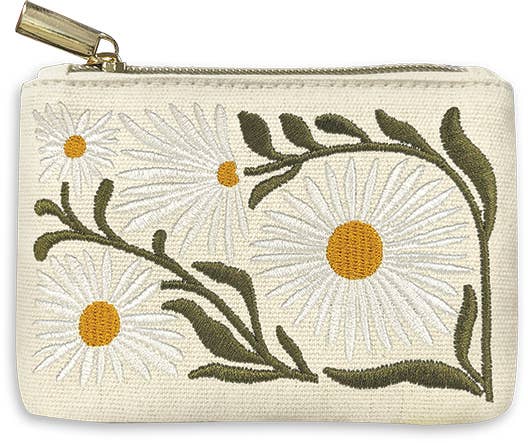 Coin Pouch Daisy