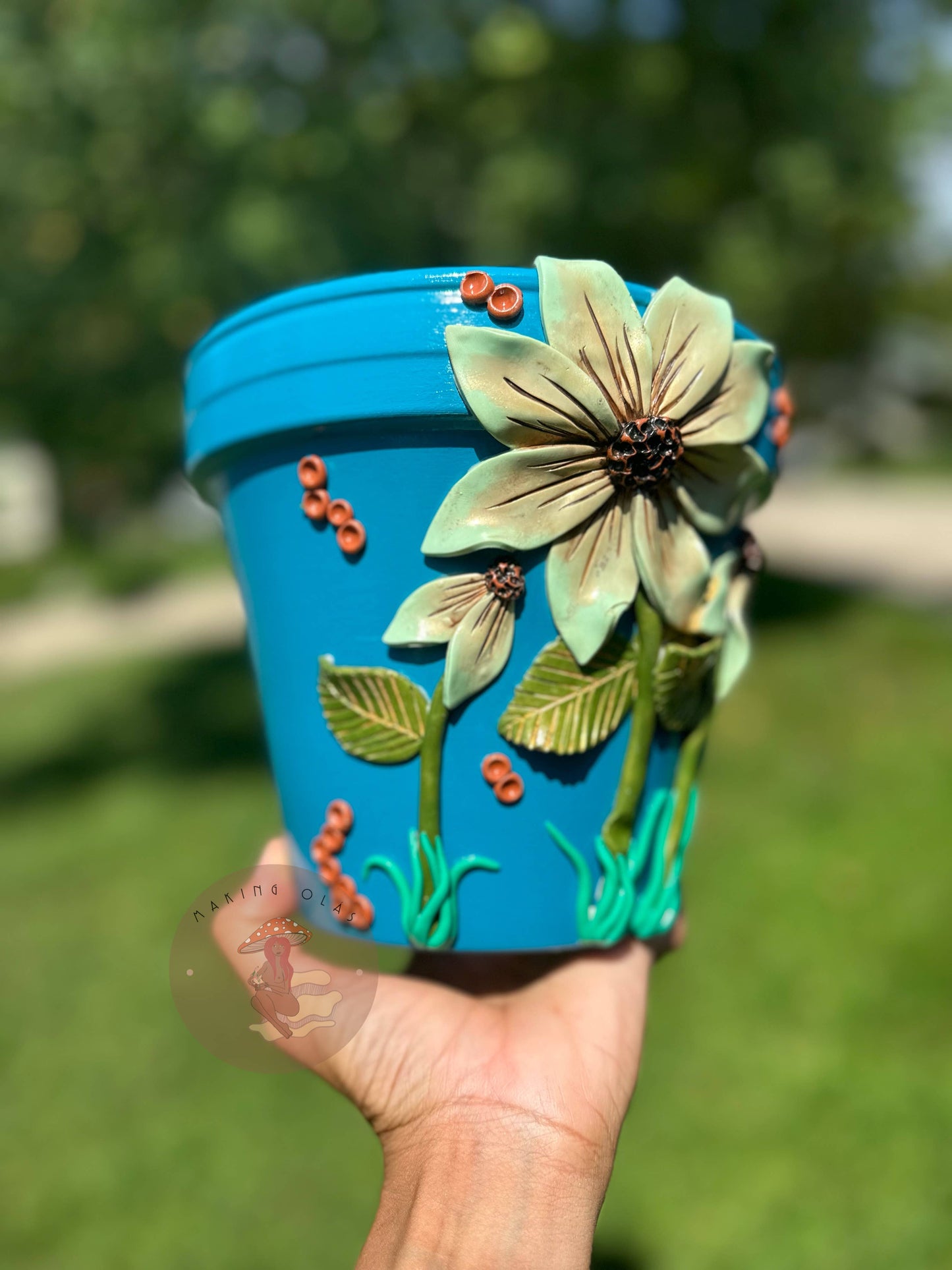 Flower Plant Pots - Made to Order