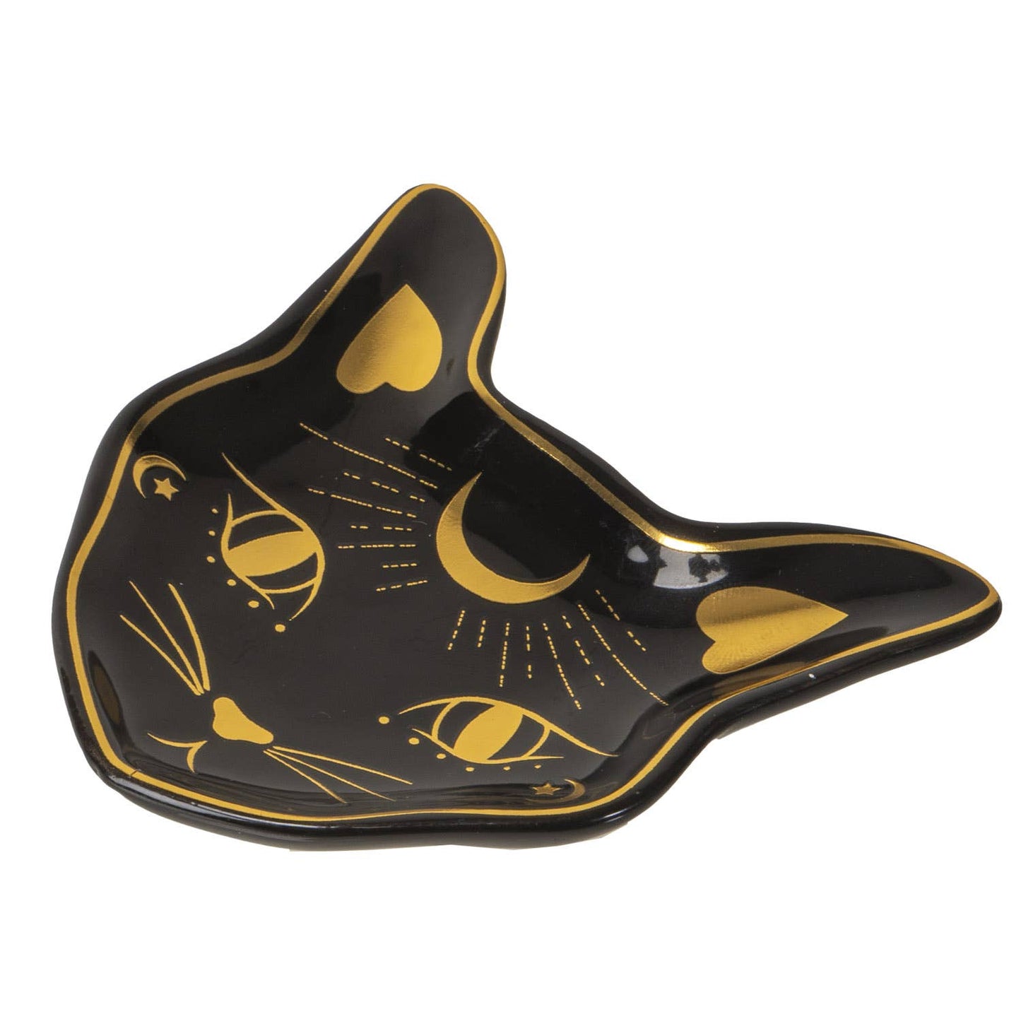 Black Cat Mystic Trinket Dish