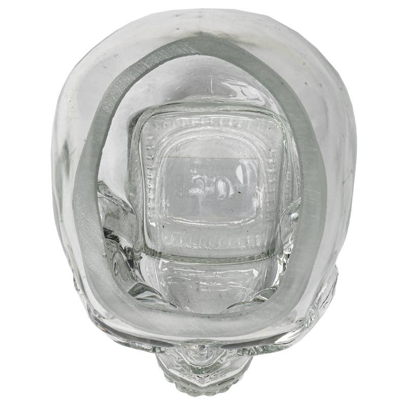 Skull Glass Utility Holder