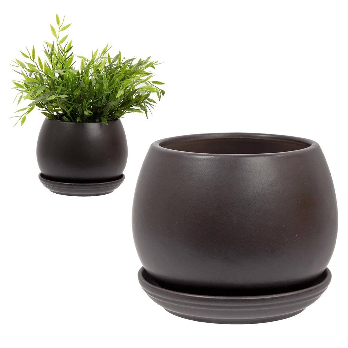Matte Ceramic Planter