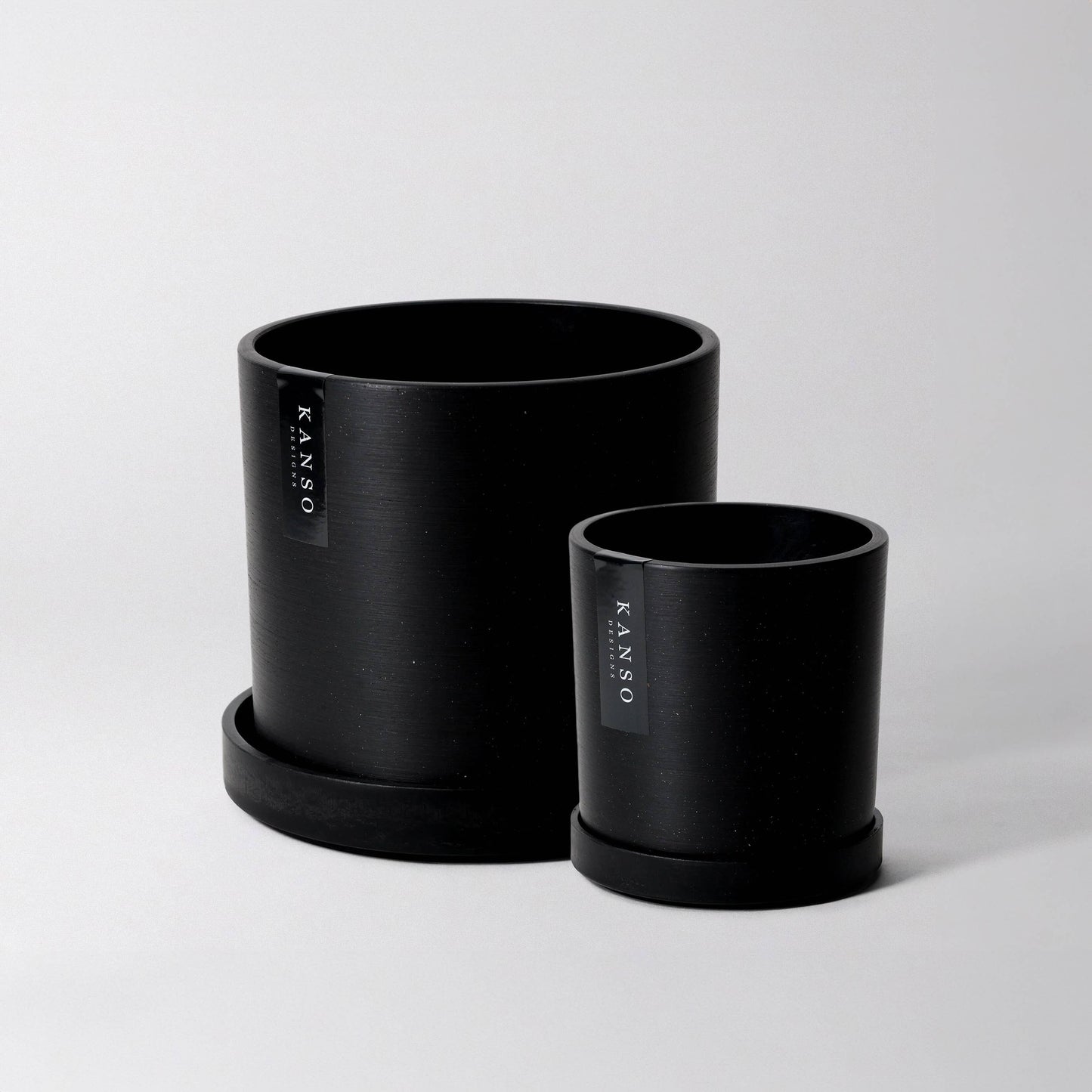 Signature Earth Tone Planters & Saucer