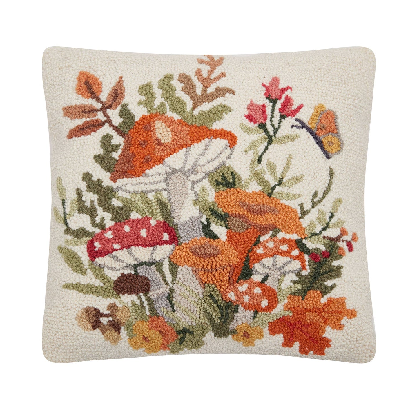 Mushroom Hook Pillow - Susan Winget