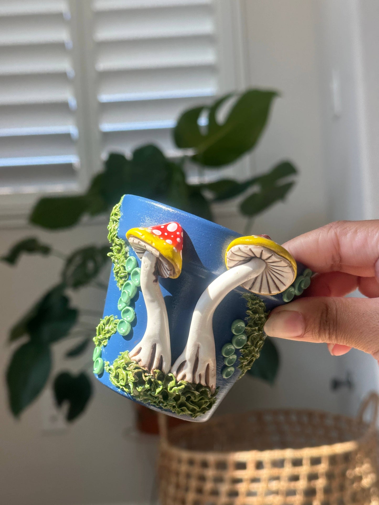 Mushroom Plant Pots