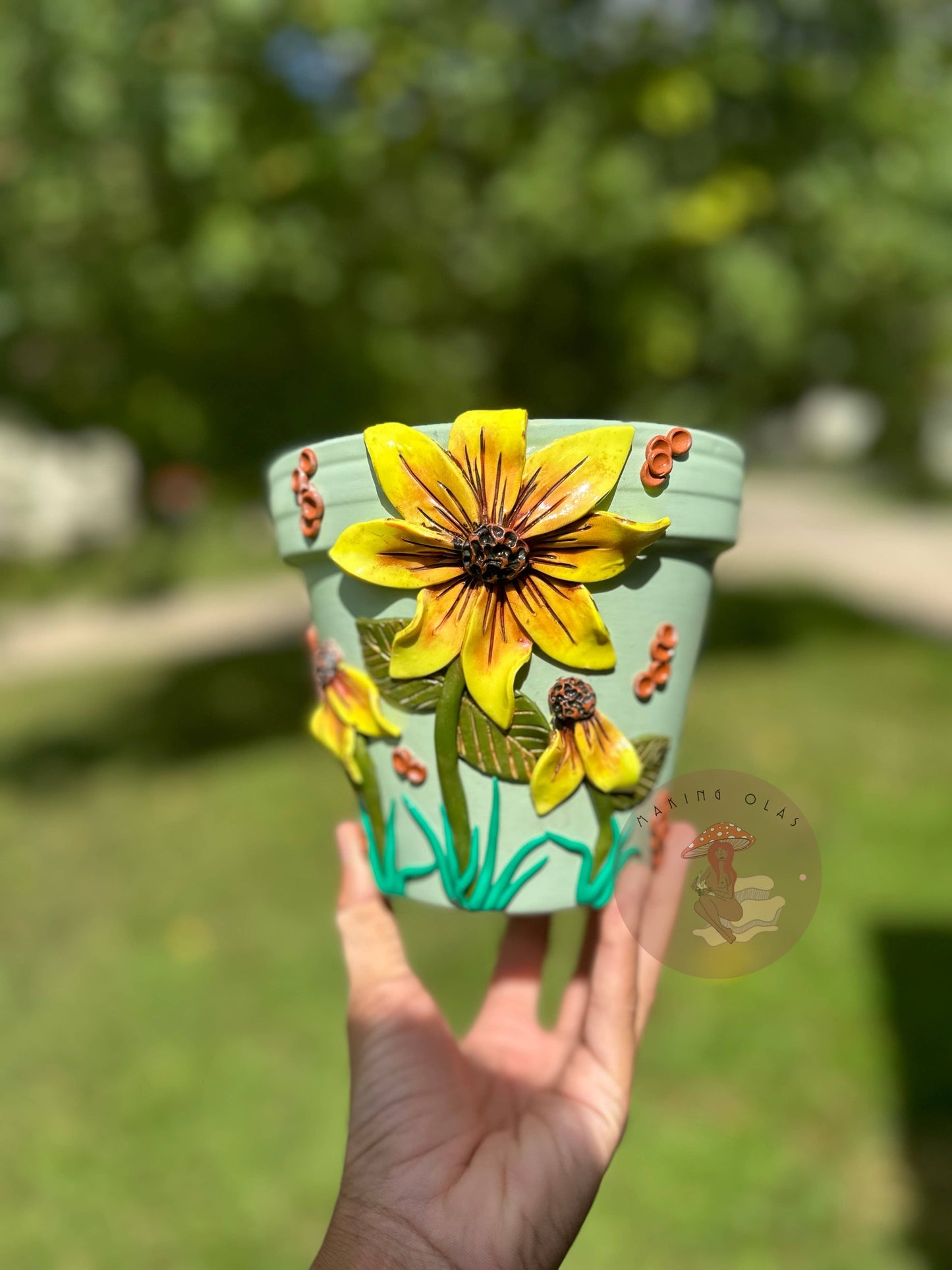 Flower Plant Pots - Made to Order