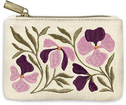 Coin Pouch Pansy