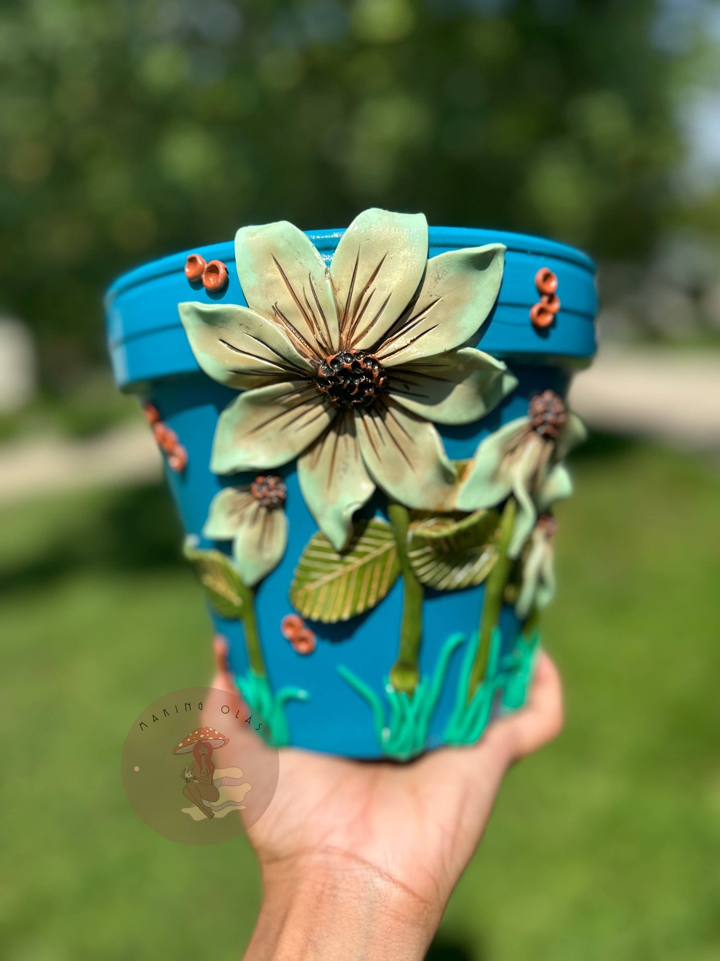 Flower Plant Pots - Made to Order