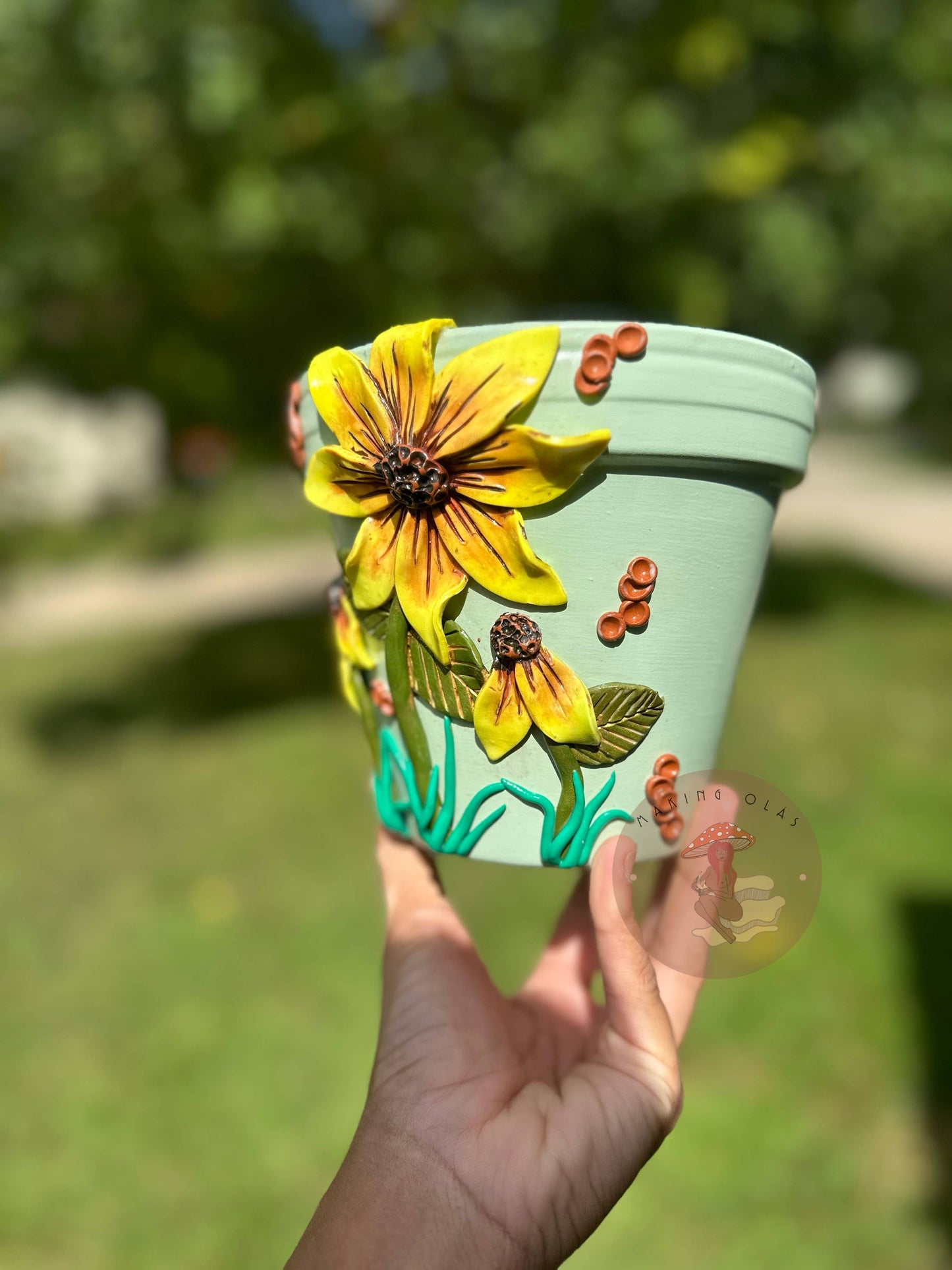 Flower Plant Pots - Made to Order