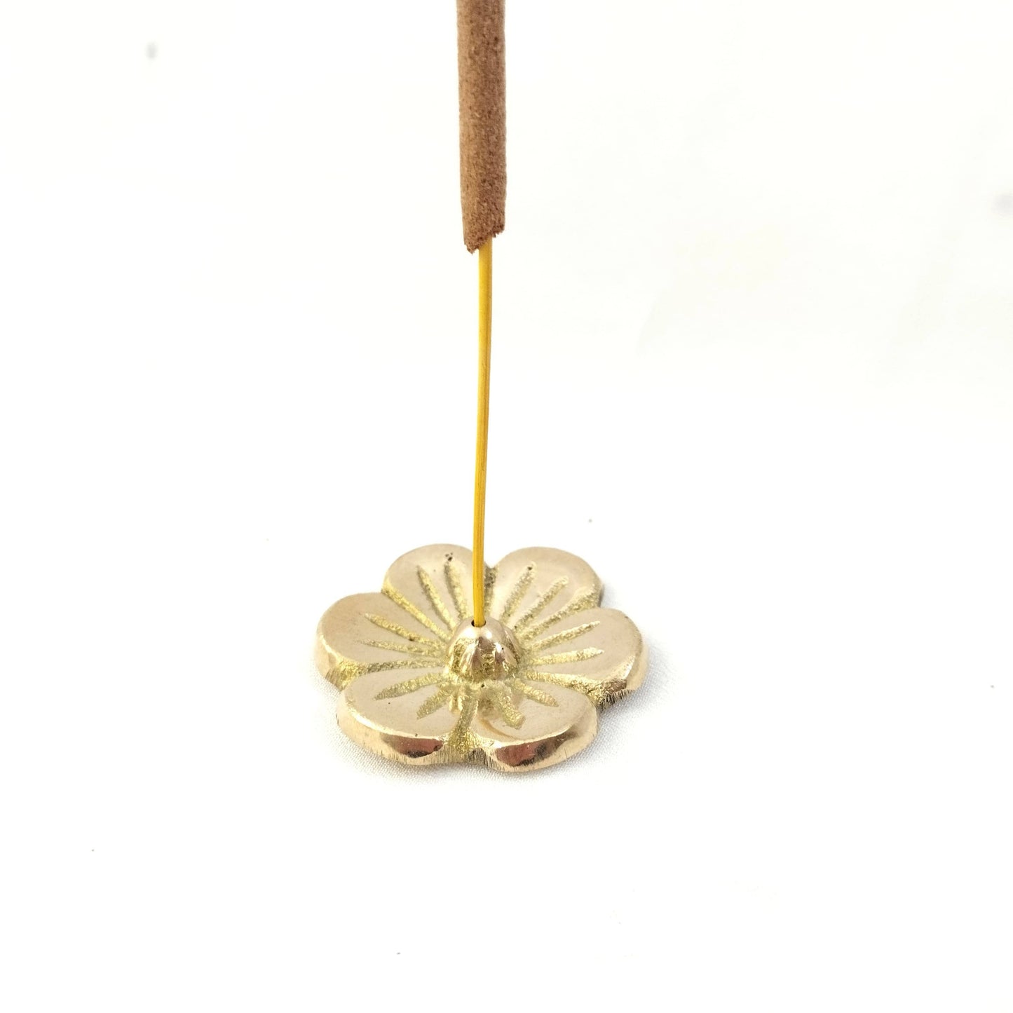 Brass Incense Holder Mini Flower