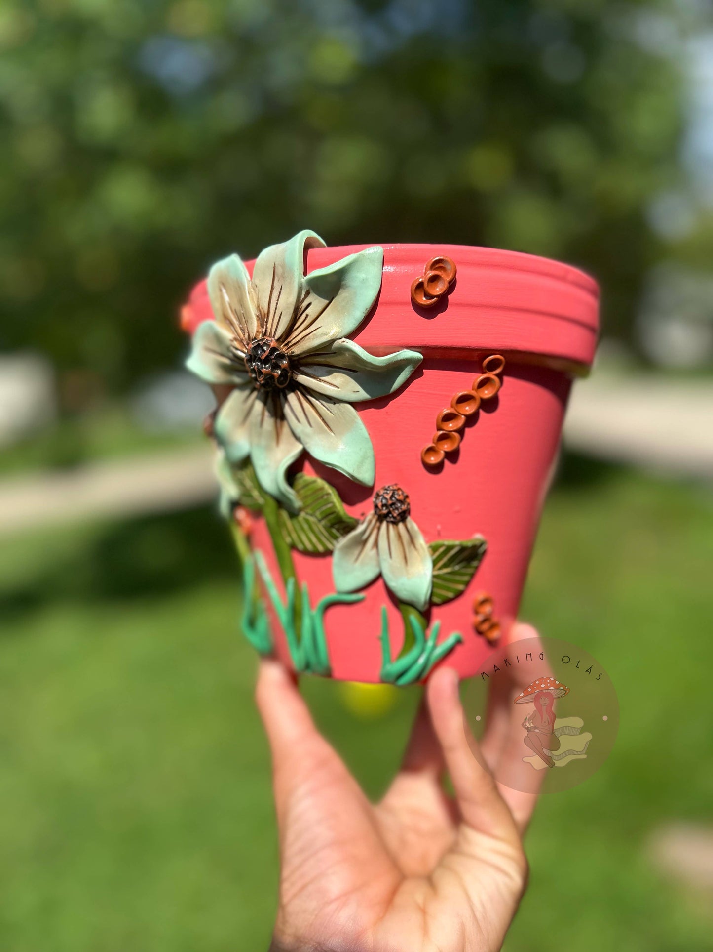 Flower Plant Pots - Made to Order