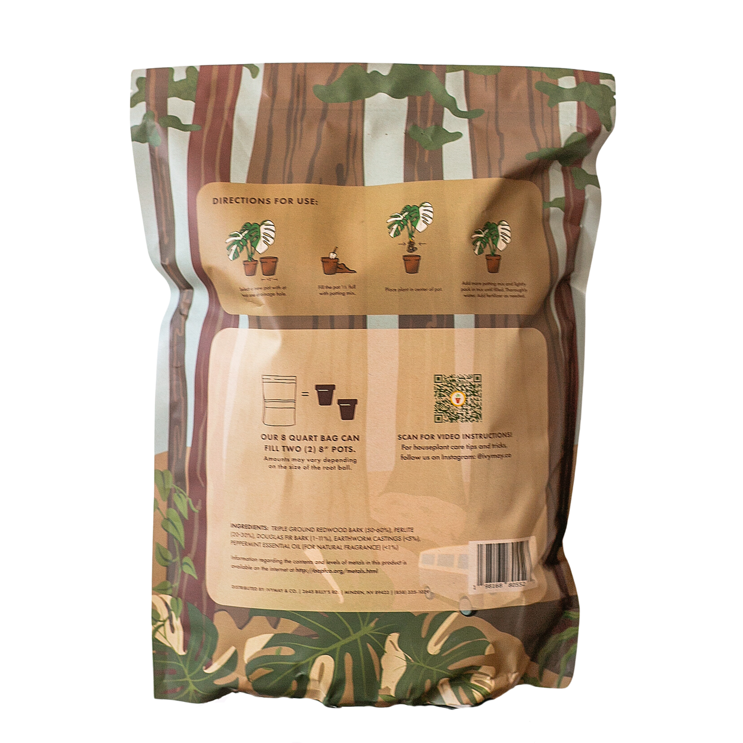 Premium Houseplant & Aroid Potting Mix (8 QT)