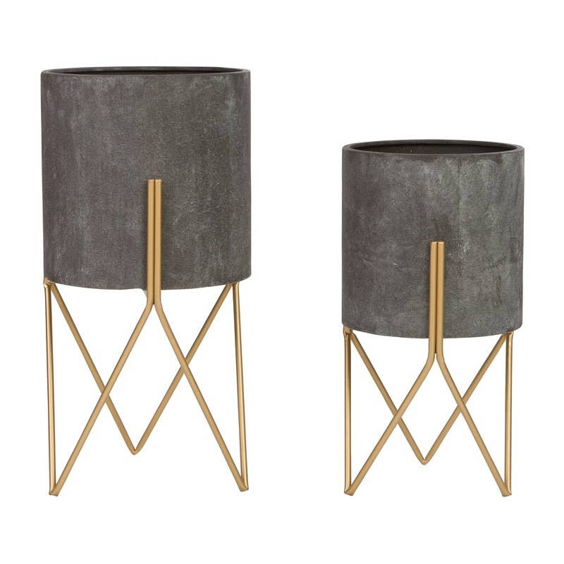 Jarvis Mid Century Modern Planters