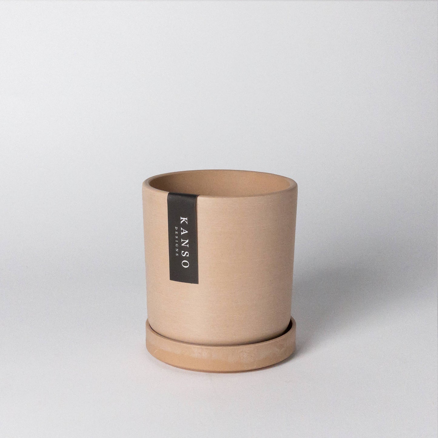 Signature Earth Tone Planters & Saucer