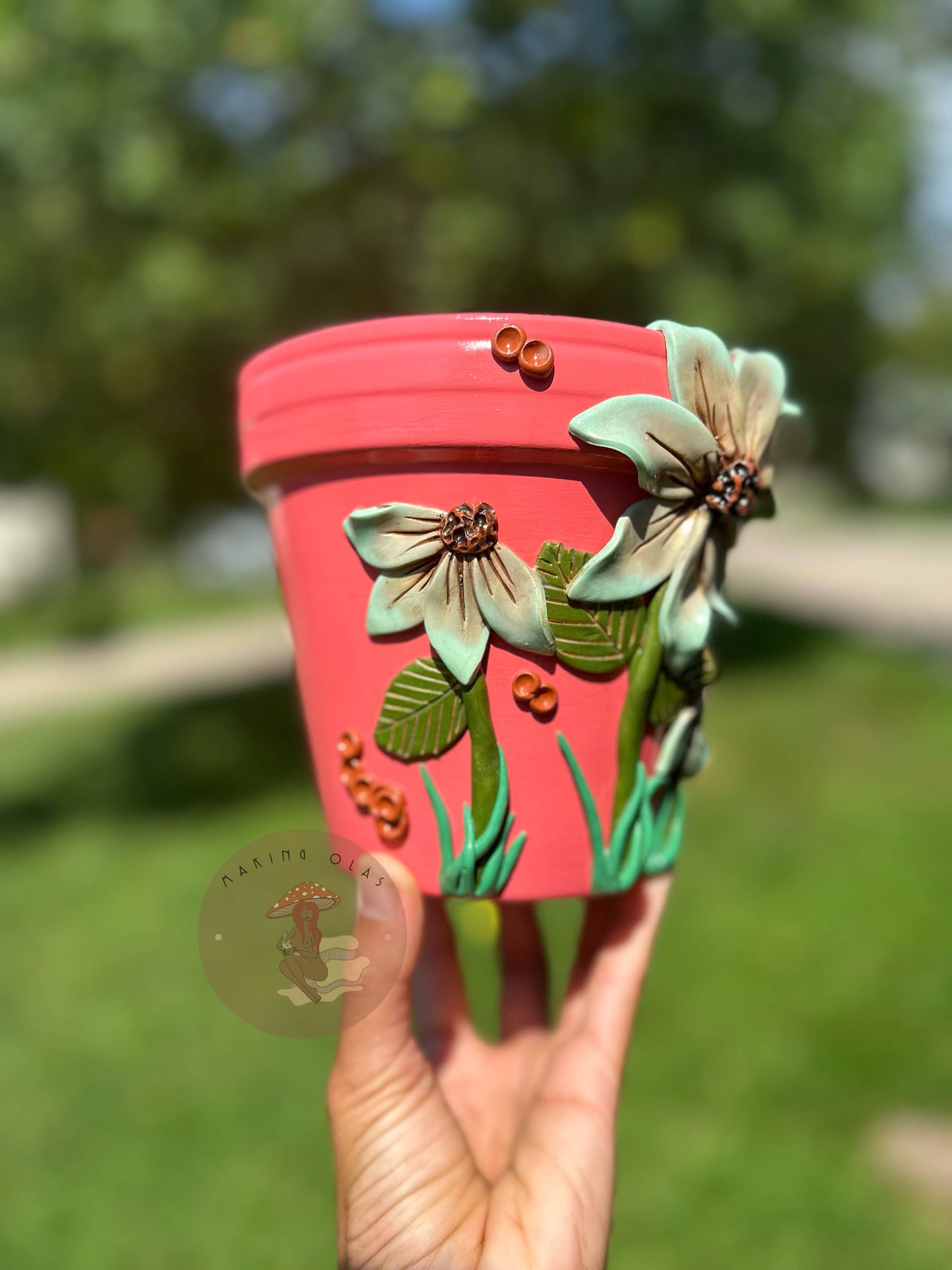 Flower Plant Pots - Made to Order